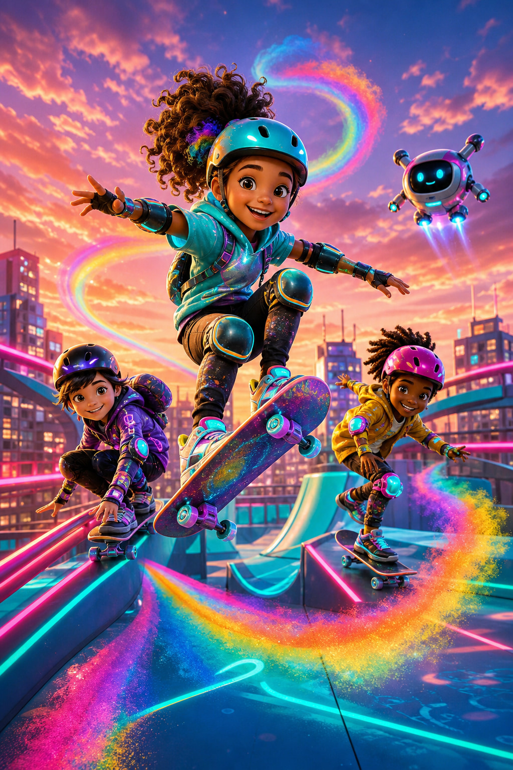 Neon Park — Kids by Hi Mom cam tablo