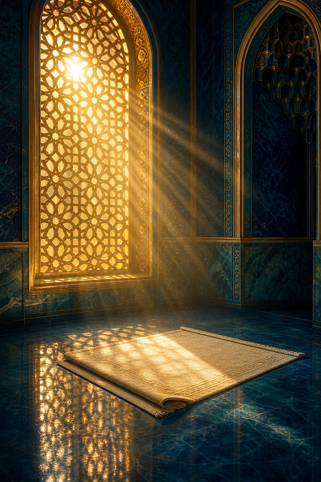 Sükûnet — Maneviyat cam tablo