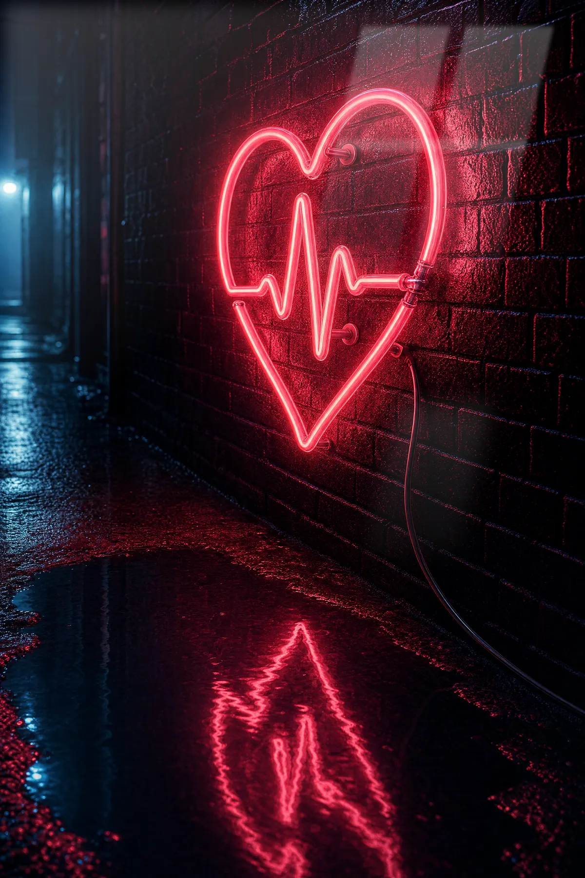 Neon Kalp — Eğlenceli cam tablo