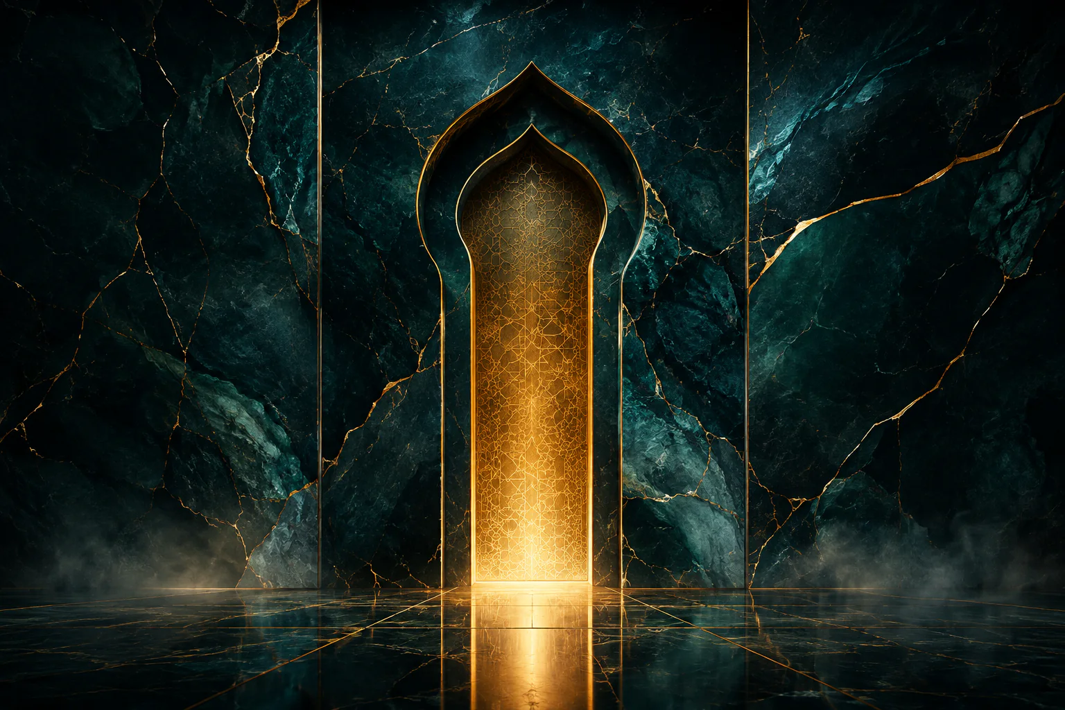 Altın Eşik — Maneviyat cam tablo