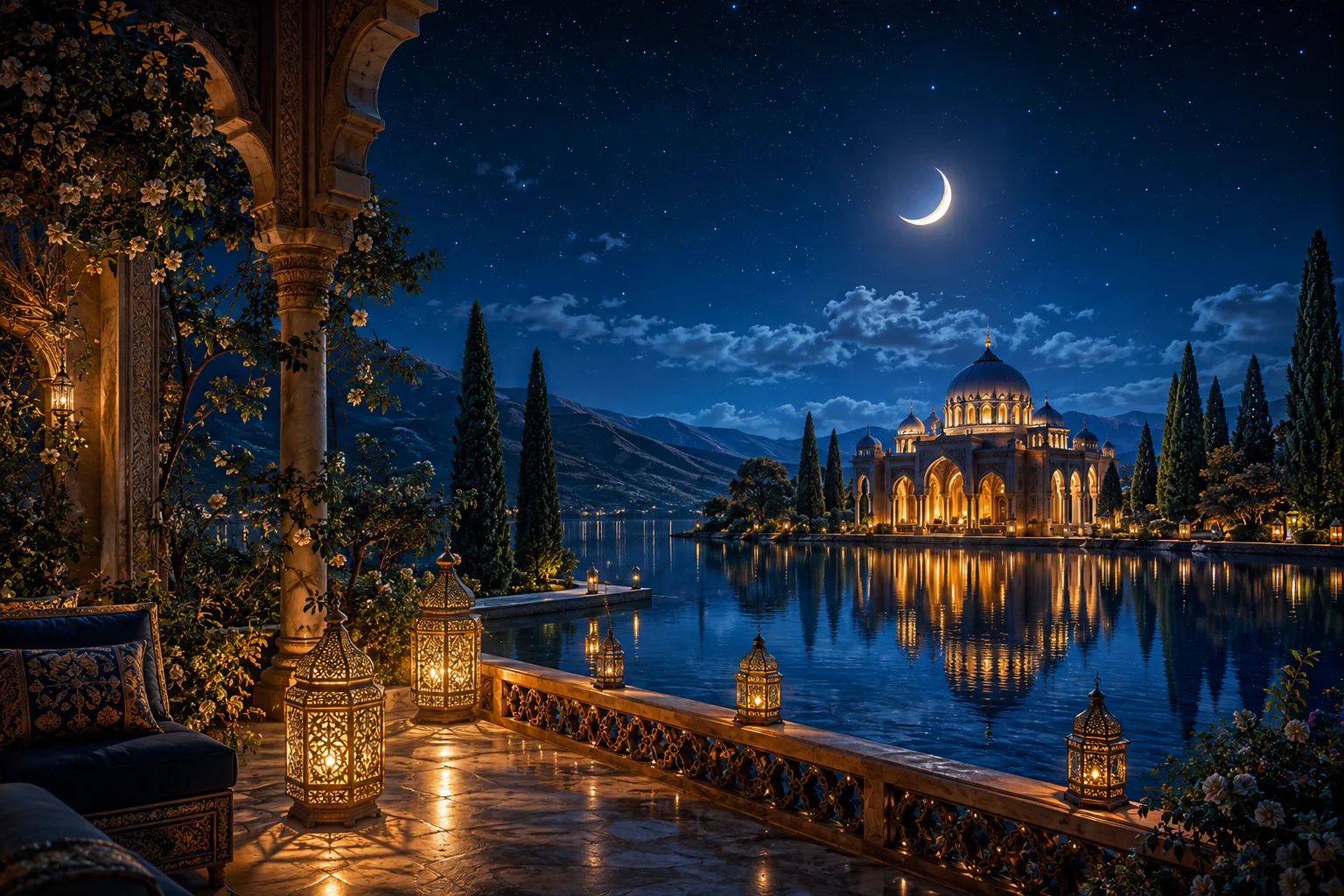 Hilal Sarayı — Maneviyat cam tablo