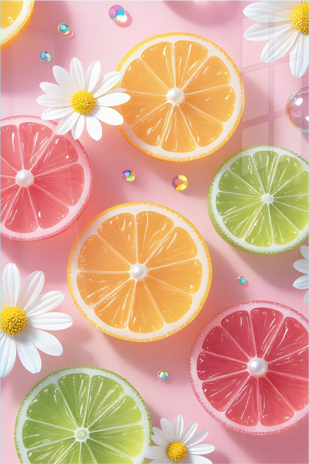 Pastel Narenciye — Mutfak Koleksiyonu cam tablo
