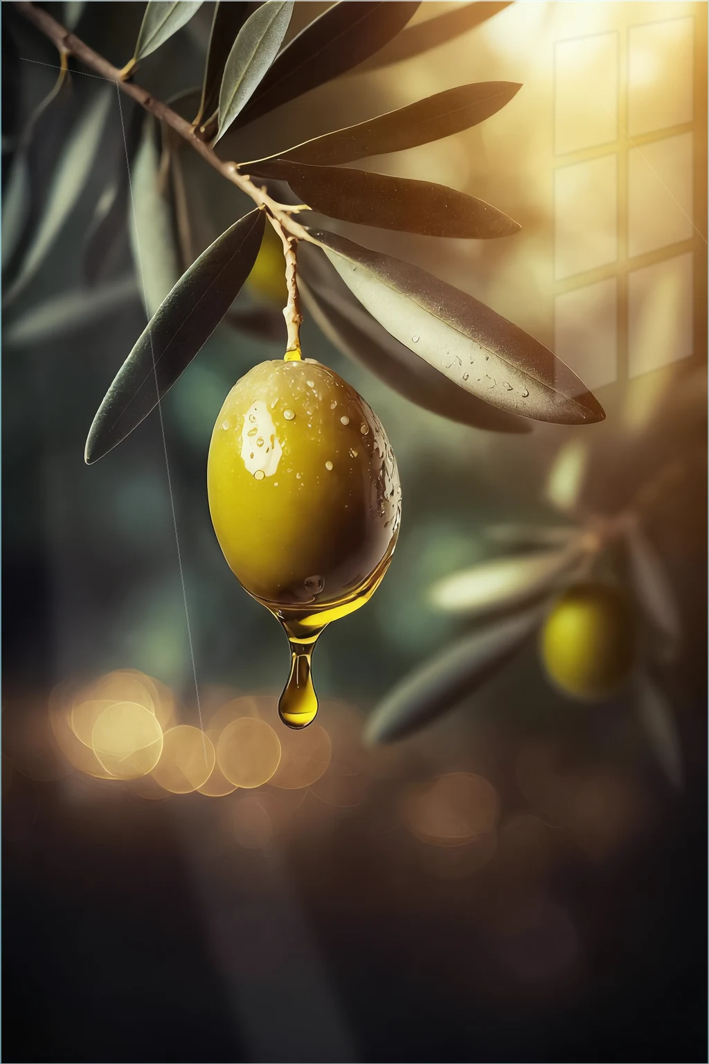Zeytin Damlası — Mutfak Koleksiyonu cam tablo